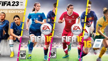 ¡Historia pura! Ellas son las 4 futbolistas que han aparecido en la portada del videojuego 'FIFA'