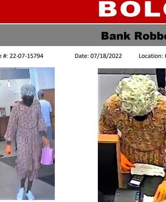 Chale: Hombre se disfrazó de abuelita para robar un banco