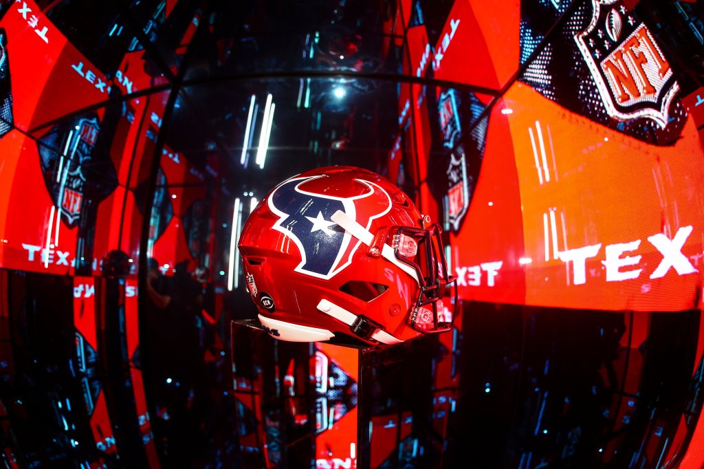 Nuevo casco de los Texans en la NFL