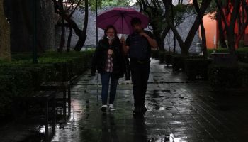 Lluvias fuertes y calor en México.