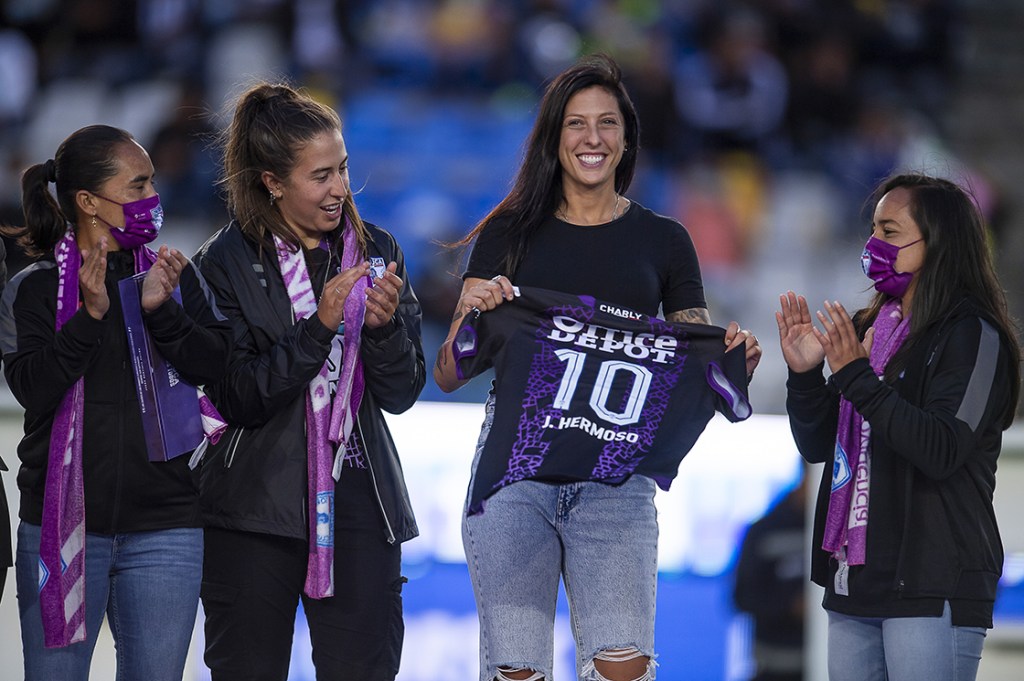 El emotivo agradecimiento de Jenni Hermoso a su llegada a la Liga MX Femenil: "Mi sitio es en México y en Pachuca"