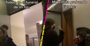 No hay temor: Joven se pone a grabar un video para TikTok en el funeral de su tío y se hace viral. Noticias en tiempo real
