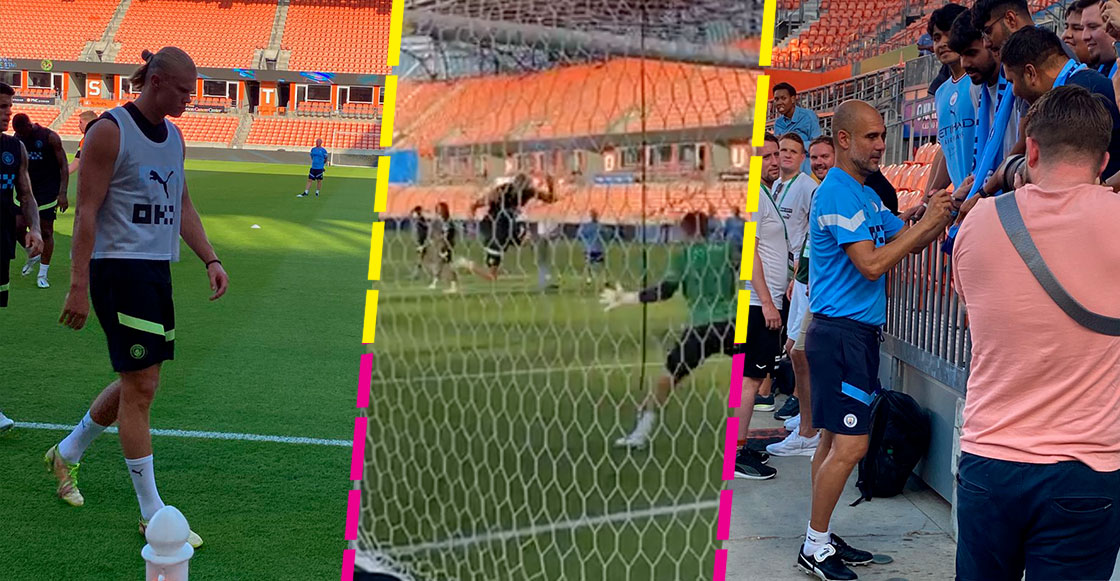 Imágenes y videos: Así se prepara Haaland para su posible debut contra América