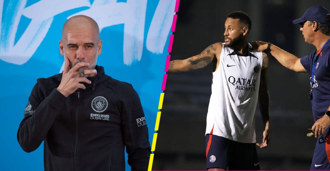 Guardiola aclara el rumor de que Neymar fue ofrecido al Manchester City