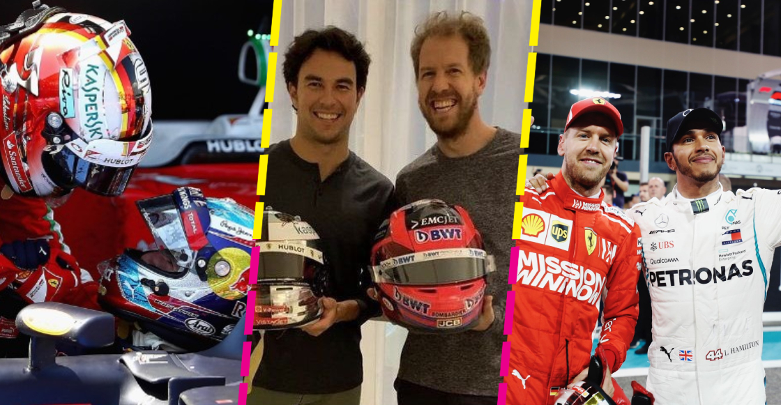 De Checo a los Ferrari y más: Los emotivos mensajes de despedida para Sebastian Vettel