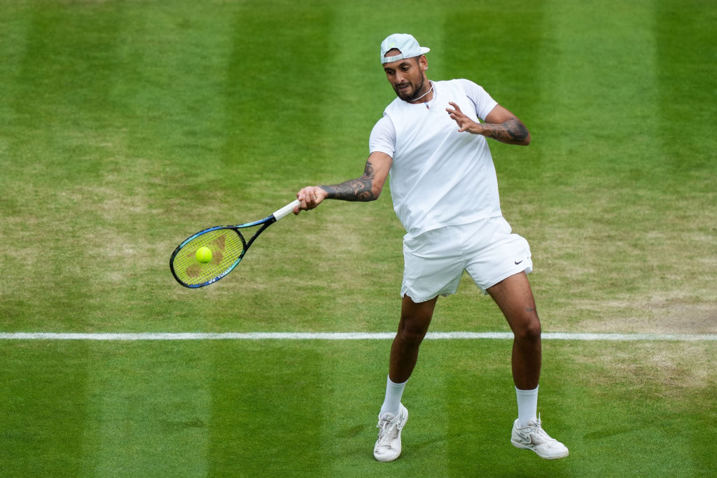 Nick Kyrgios en Wimbledon