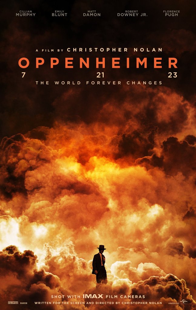 Primer póster oficial de 'Oppenheimer' de Christopher Nolan