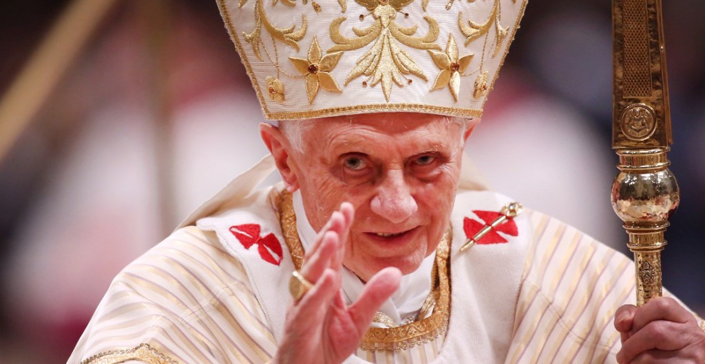 El papa Benedicto XVI 