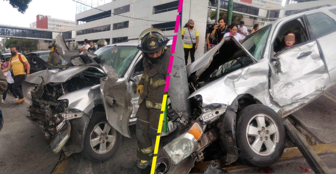 Joven denuncia amenazas de policías tras chocar a su hermana