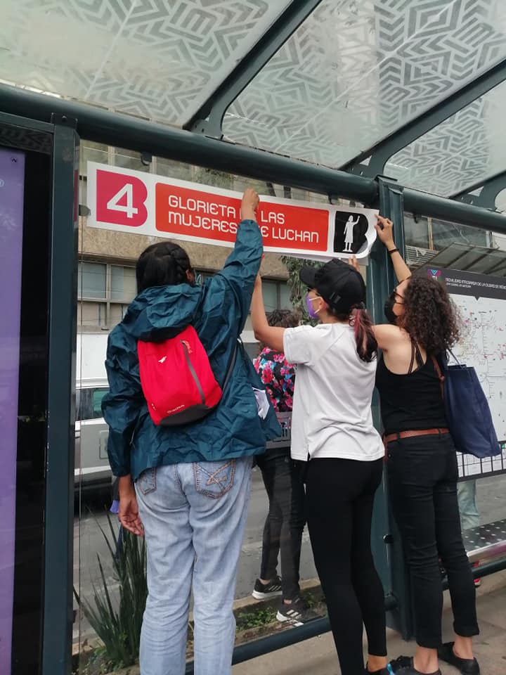 Renombran estaciones del Metrobús y parabuses en Reforma