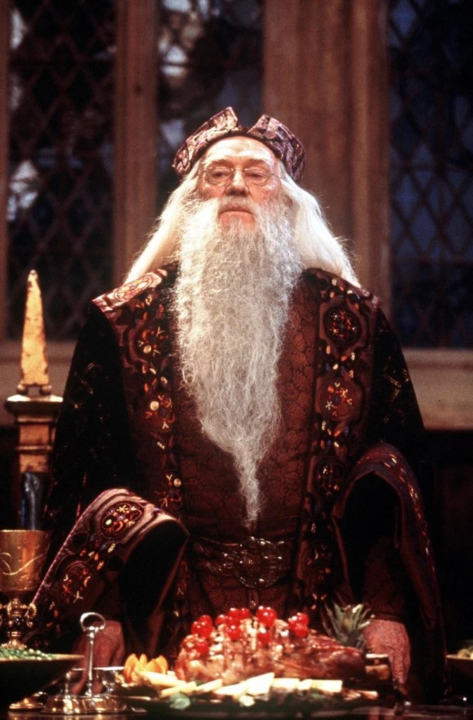 Richard Harris como Dumbledore en Harry Potter