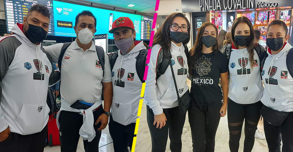 La Selección Mexicana ya viaja rumbo a Finlandia para el Mundial femenil de futbol americano