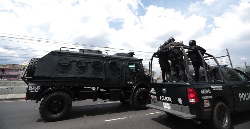 Los supuestos 14  integrantes del Cártel de Sinaloa fueron trasladados al penal de Santa Martha Acatitla en medio de un fuerte operativo de seguridad.