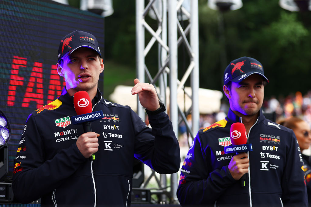 Los elogios de Verstappen a Checo por su gran año con Red Bull
