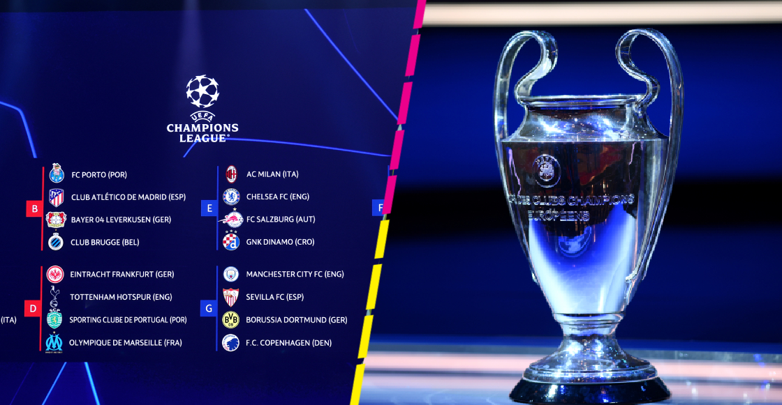 Así quedaron los grupos de la Champions League 2022-2023