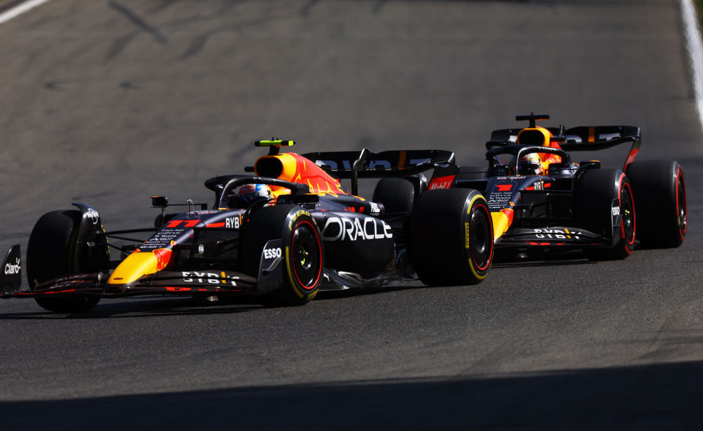 La batalla con Verstappen y el podio de Checo Pérez en el GP de Bélgica