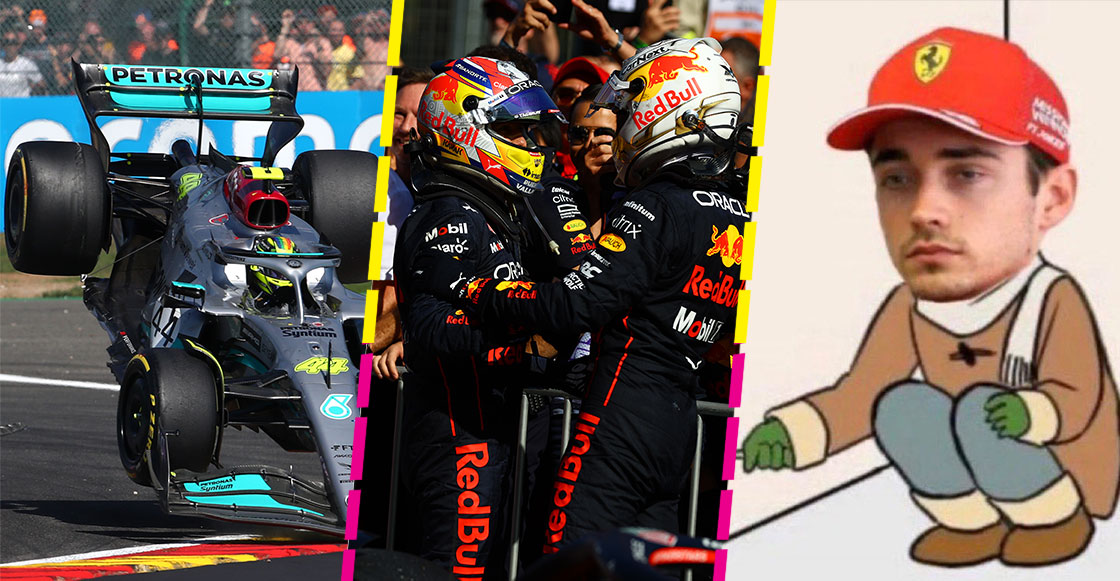 Paliza de Red Bull, la maniobra que mandó a volar Hamilton y el desastre (y memes) de Ferrari en el GP de Bélgica