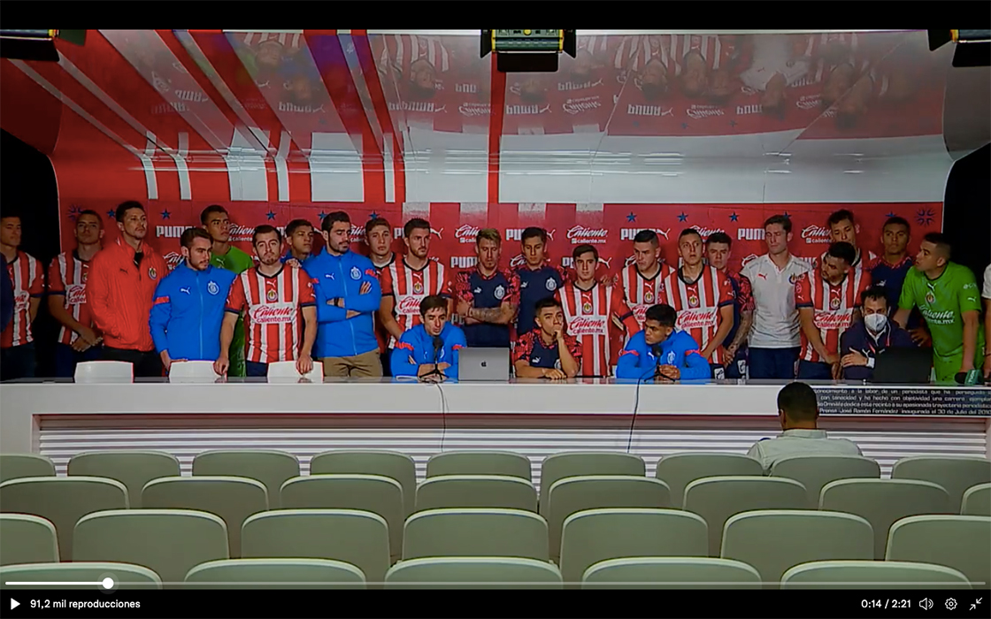 "No nos abandonen": Jugadores de Chivas pagarán la taquilla vs Rayados por los malos resultados