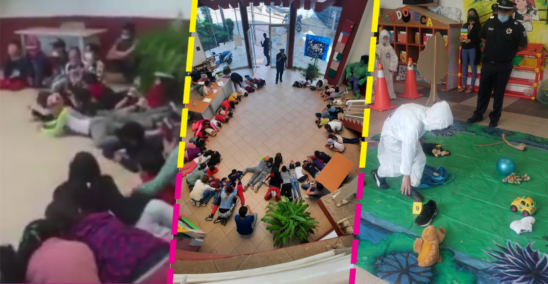 Enseñan a niños cómo actuar ante una balacera en Zacatecas