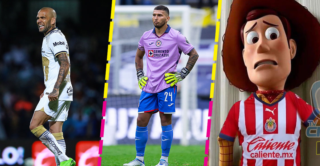Los regaños de Dani Alves a 'Toto' Salvio, el peor arbitraje del torneo y los memes de la jornada 8 de la Liga MX