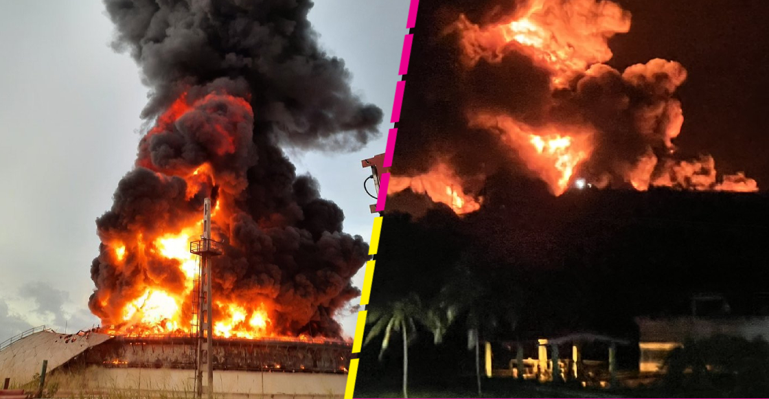 Rayo provoca explosión e incendio en depósito de petróleo en Cuba; hay decenas de heridos y desaparecidos