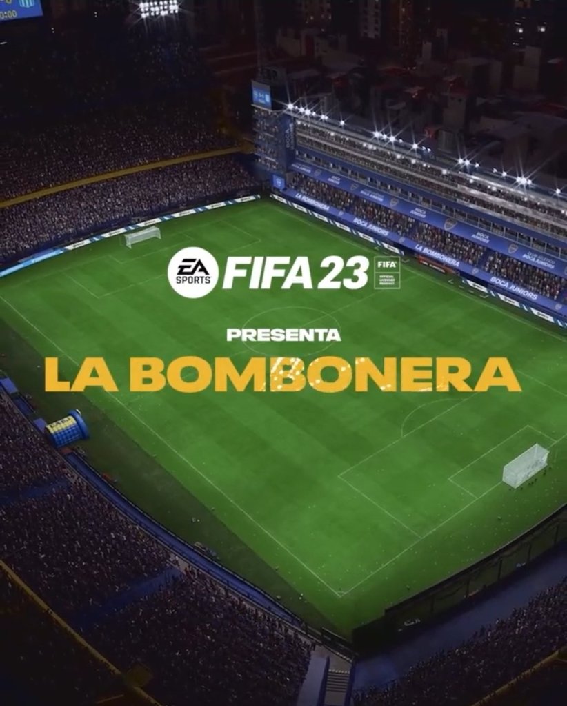 'FIFA 23' presenta a 'La Bombonera'