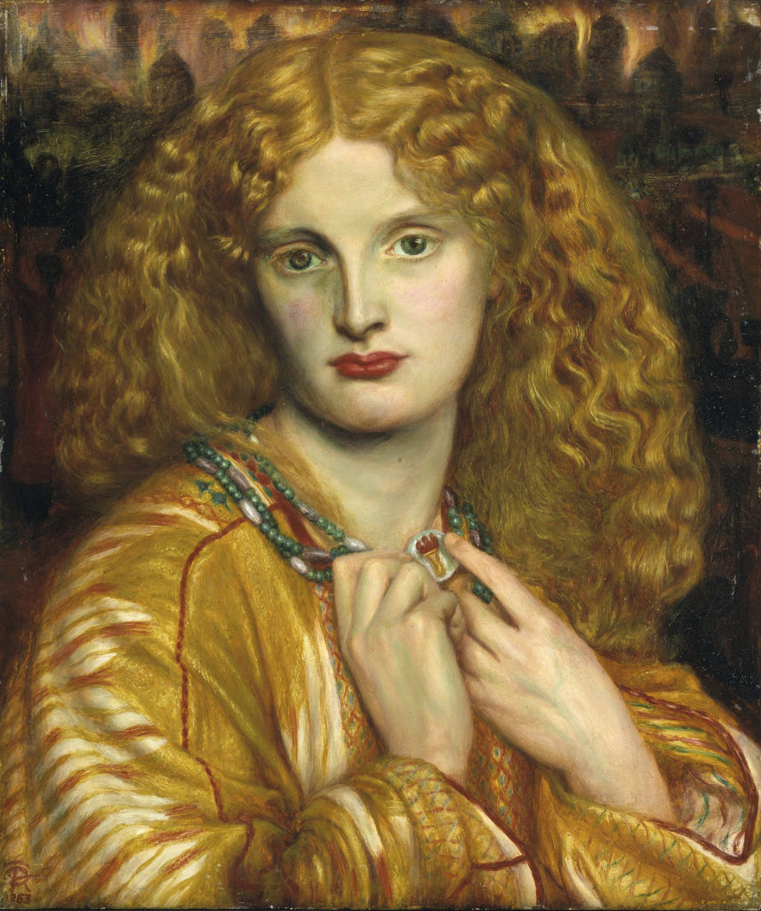 Pintura de Helena de Troya de 1863
