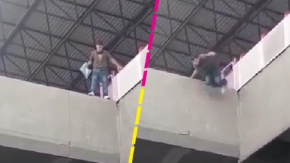 Joven intenta suicidarse arrojándose desde el Metro de Monterrey