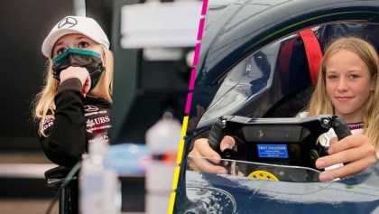 Luna Fluxá, la promesa de Mercedes que apunta a la Fórmula 1 con 12 años
