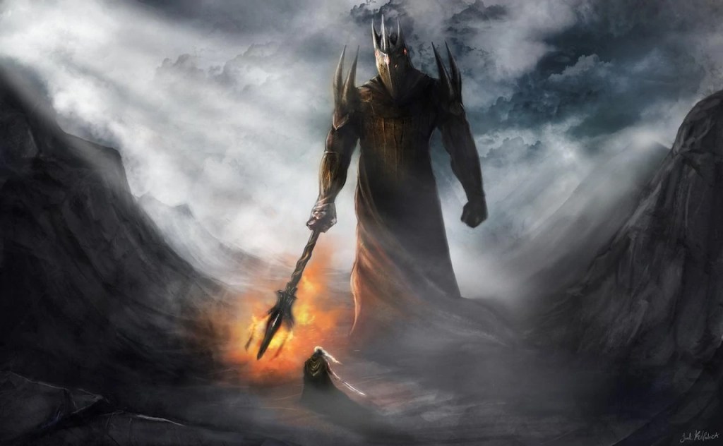 Fanart de Morgoth, el primer gran villano del universo de Tolkien