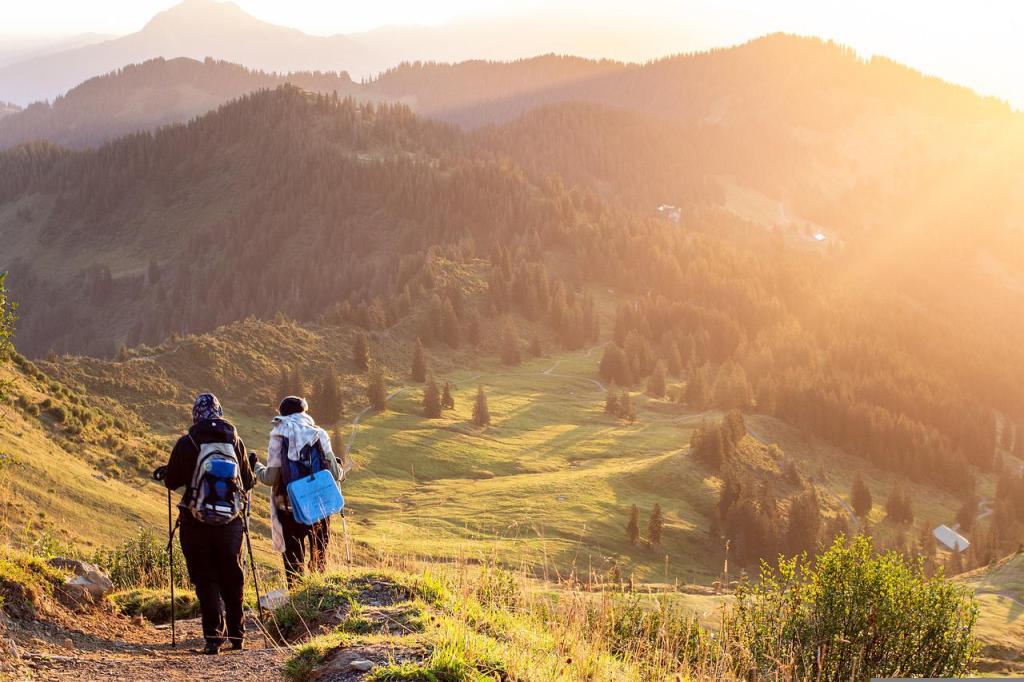 El senderismo o “subir cerros” es una actividad para acercarse a la naturaleza, hacer un poco de ejercicio y desconectarse en el verano.