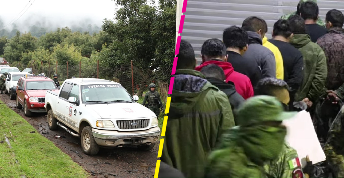 Mega operativo en Michoacán deja 164 detenidos y represalias contra la Guardia Nacional