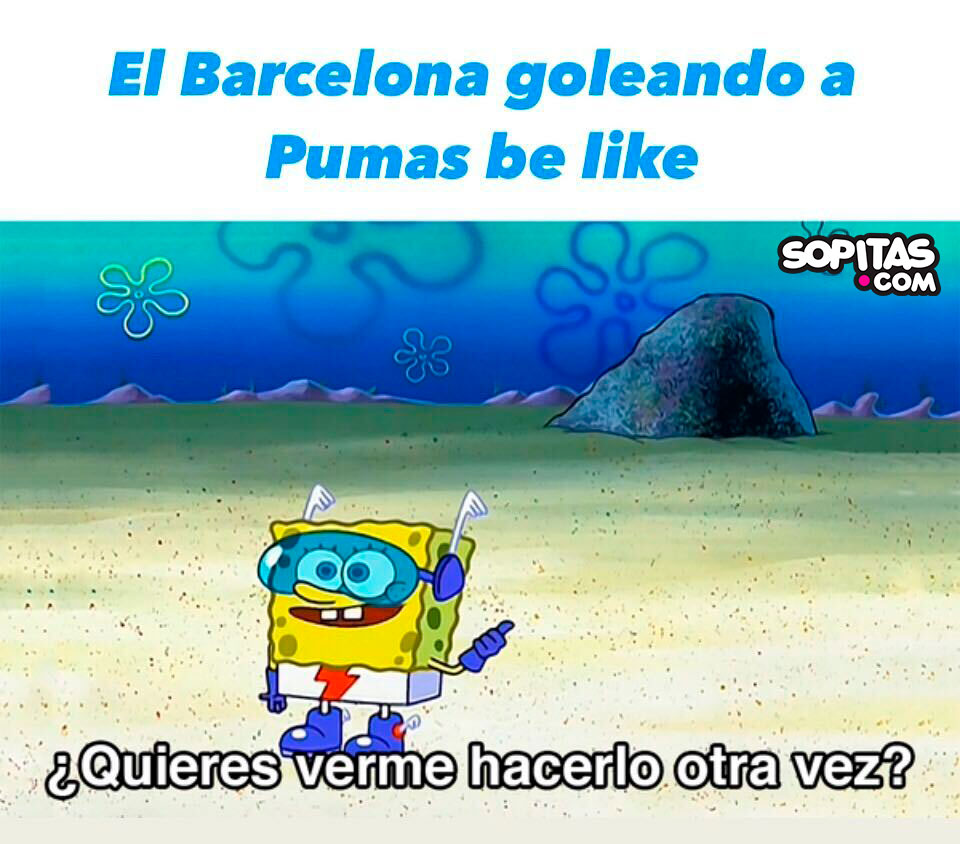 Los memes también humillan a Pumas tras la goleada del Barcelona