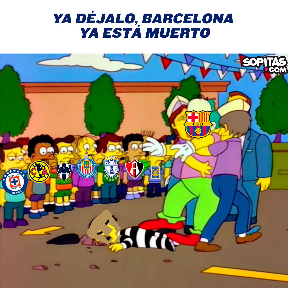 Los memes también humillan a Pumas tras la goleada del Barcelona