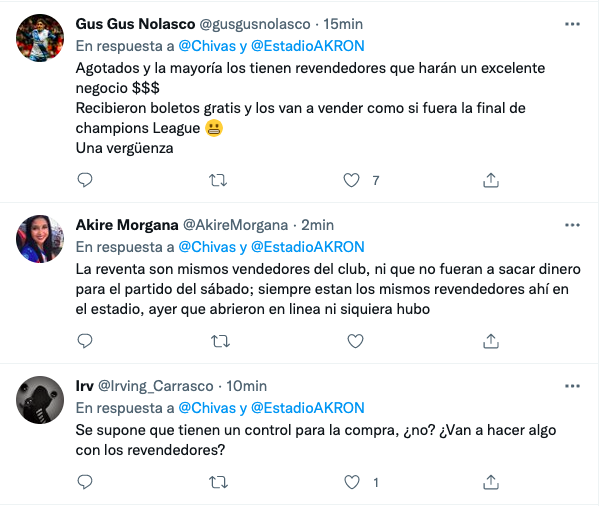 Afición de Chivas denuncia reventa