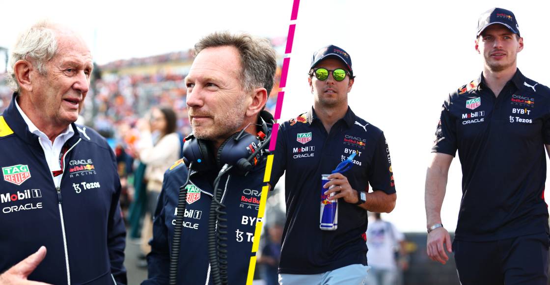 Chale: Helmut Marko le echa flores a Max Verstappen y una que otra pedrada a Checo Pérez