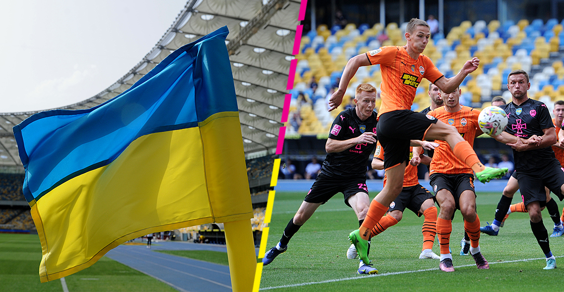Homenajes, discursos y banderas: Así fue el regreso del futbol a Ucrania en medio de la guerra