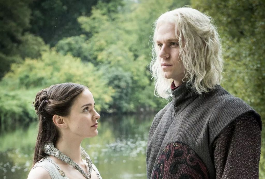 Lyanna Stark y Rhaegar Targaryen en 'Game of Thrones'