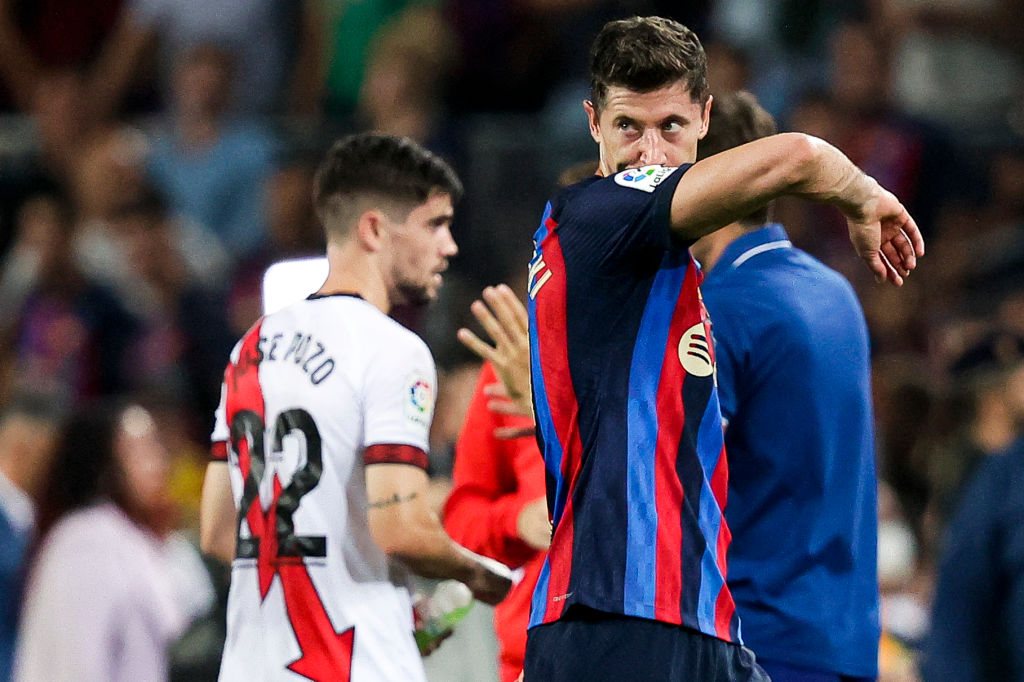 Lewandowski sufrió un asalto cuando iba a entrenar con el Barcelona