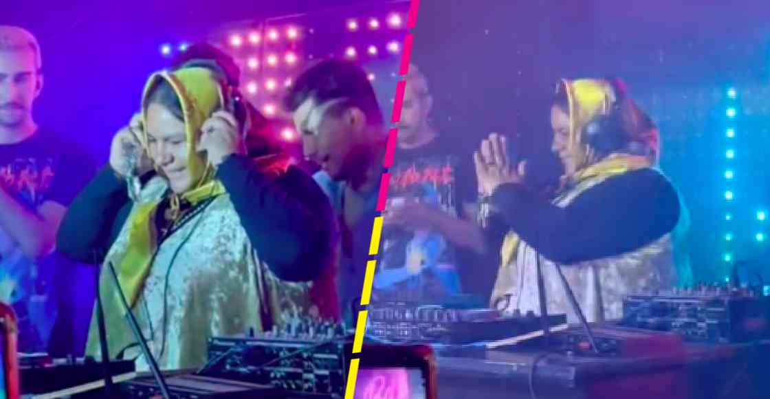 Captan a la Señora católica de Zacatecas en un antro haciéndola de DJ