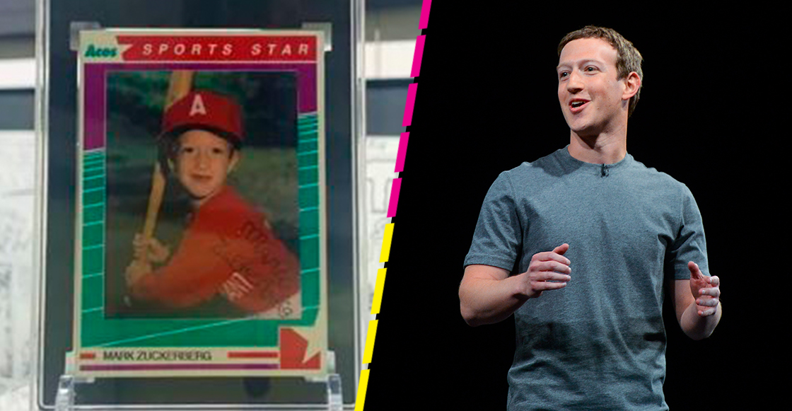 Khé?! Tarjeta de béisbol de las ligas pequeñas firmada por Mark Zuckerberg será subastada
