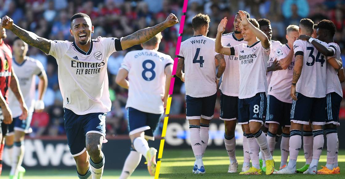 ¡Gana, gusta y golea! Gabriel Jesus en modo crack y el Arsenal como aplanadora ante al Bournemouth