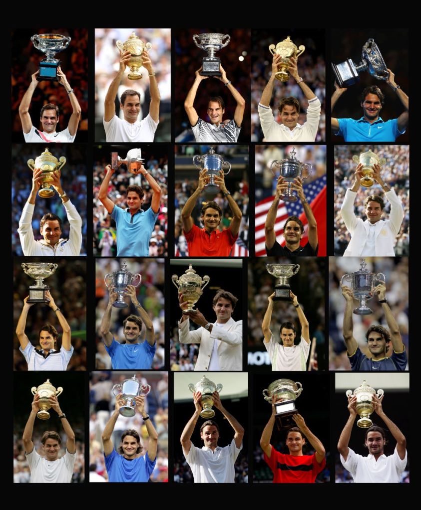 Roger Federer titulos Grand Slam