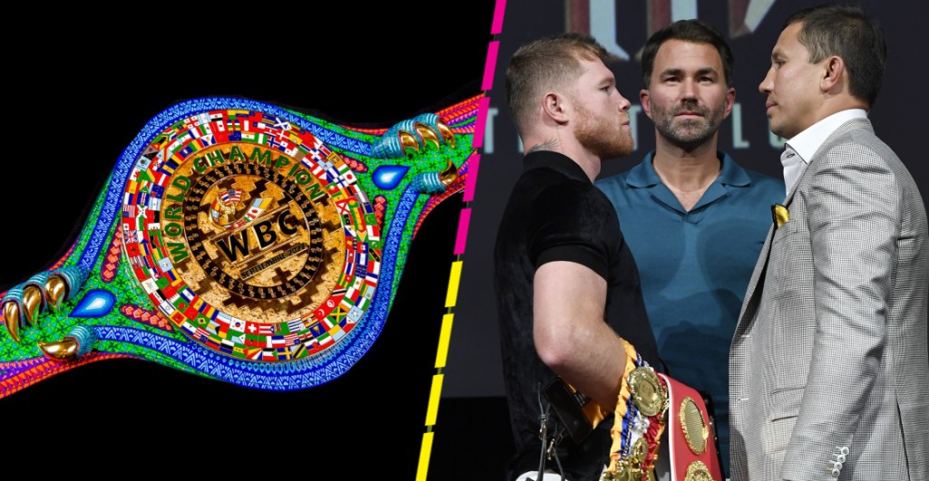 Así es el cinturón Guerrero Jaguar que está en juego para la pelea 'Canelo' Álvarez vs Gennady Golovkin