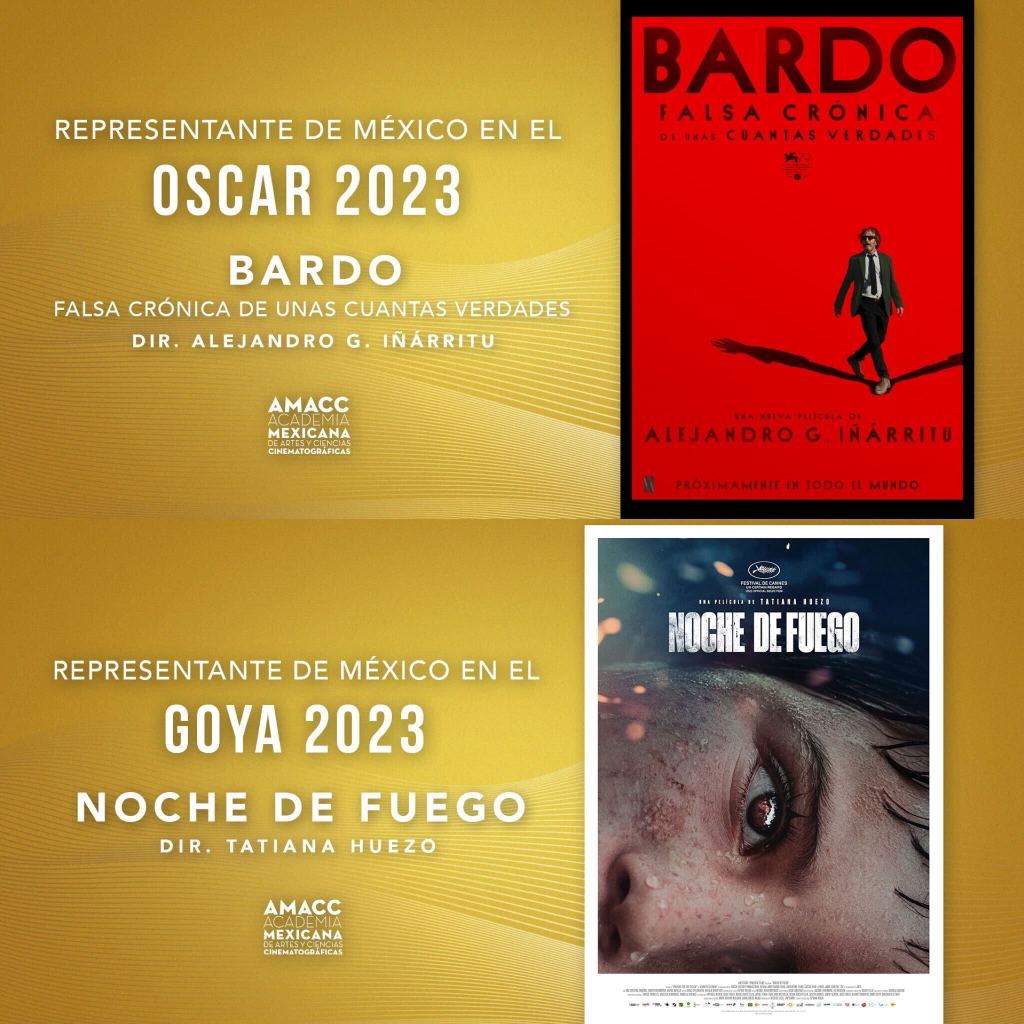 'BARDO' y 'Noche de fuego' representarán a México en los Oscar y Goya 2023