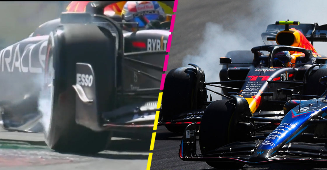 Red Bull explica lo que pasó con los neumáticos humeantes de Checo que echaron abajo la carrera en Italia