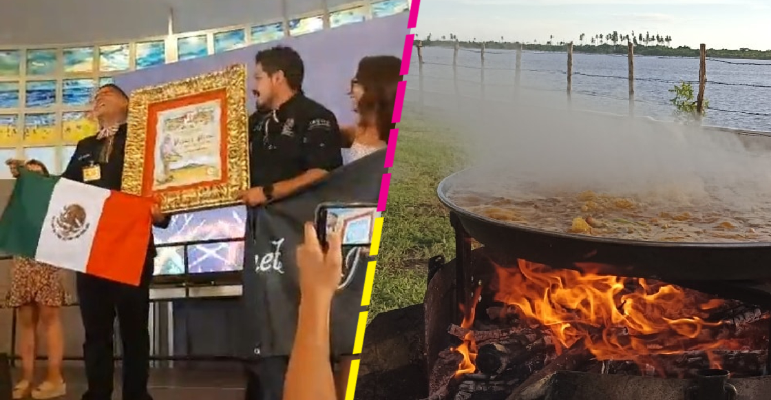 ¡Rifadotes! Mexicanos hacen "la mejor paella del mundo" y ganan concurso en España