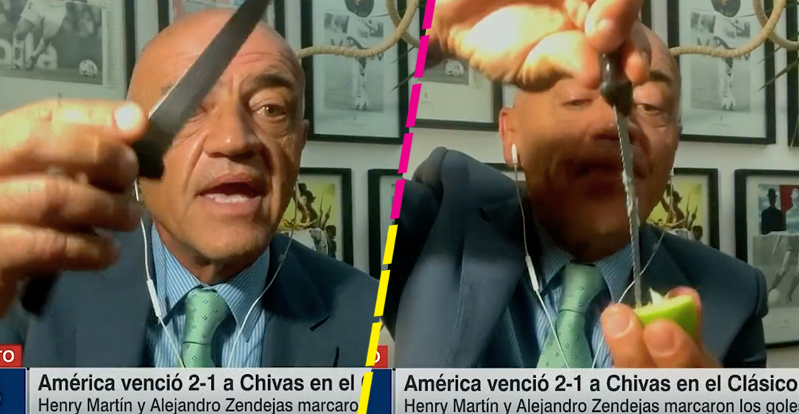 La insólita comparación del Chelís entre América, Chivas, cuchillos y hasta limones