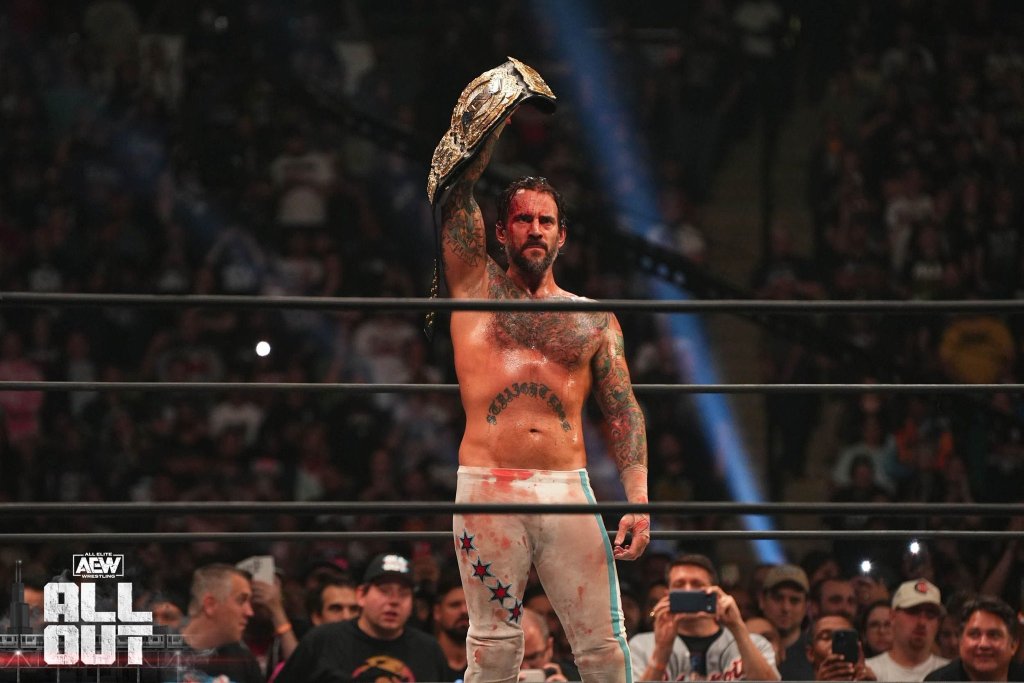CM Punk logró ser campeón en AEW