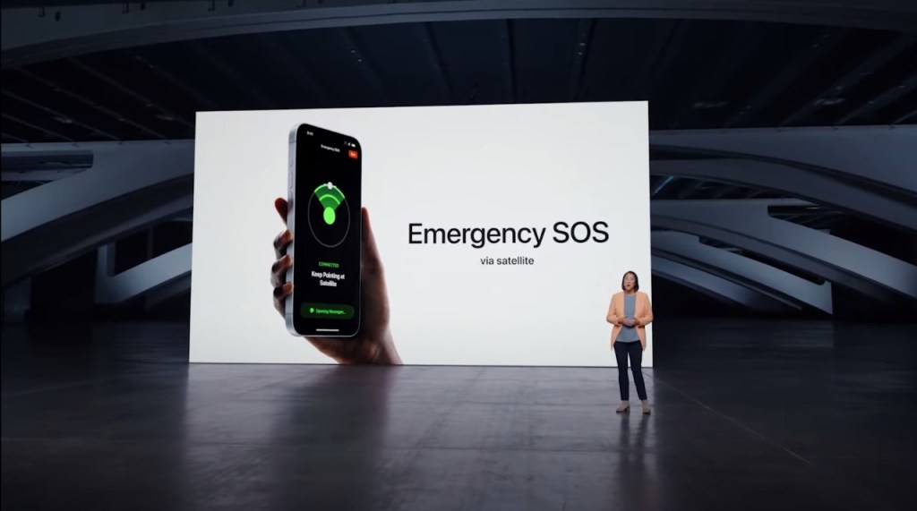 Apple Event Emergency SOS de iPhone 14
